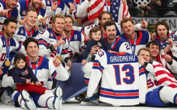 hokej kanada usa: hockey Gaudreau Kanadu final Winter Olympics