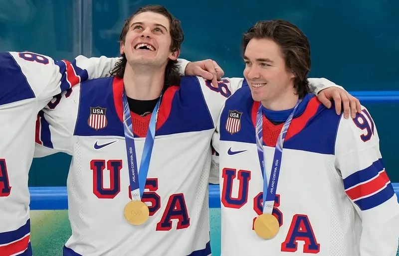 Jack Hughes: Jack Hughes Makes History As 1st Jewish Male Athlete With Olympic 'golden Goal'